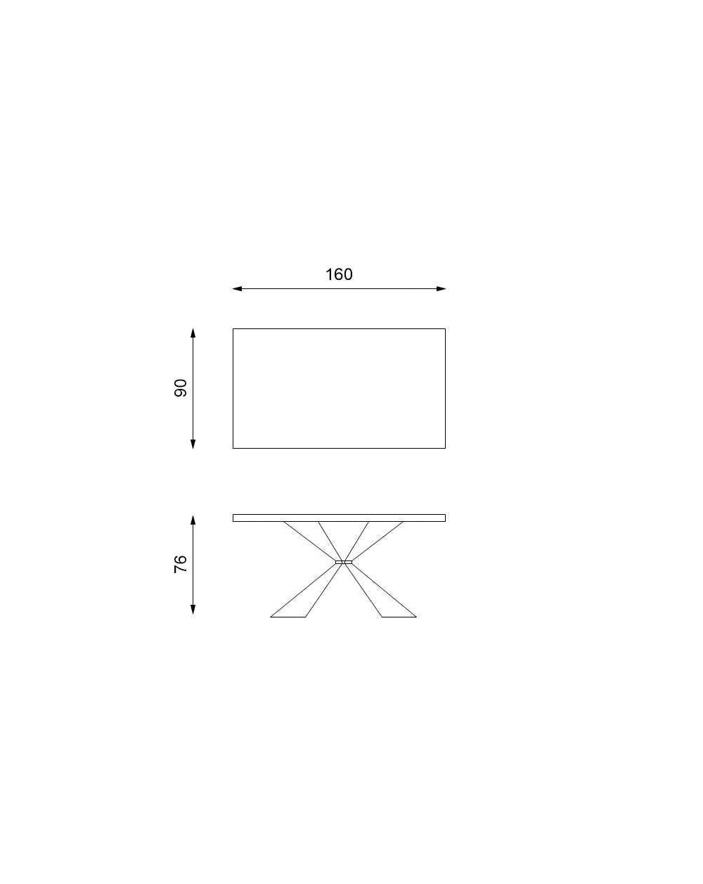 Table Fixe - Stark