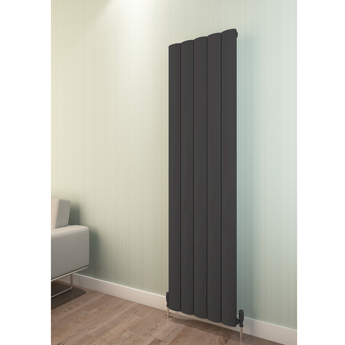 Radiateur décoratif blanc H1800 - L. 280 mm