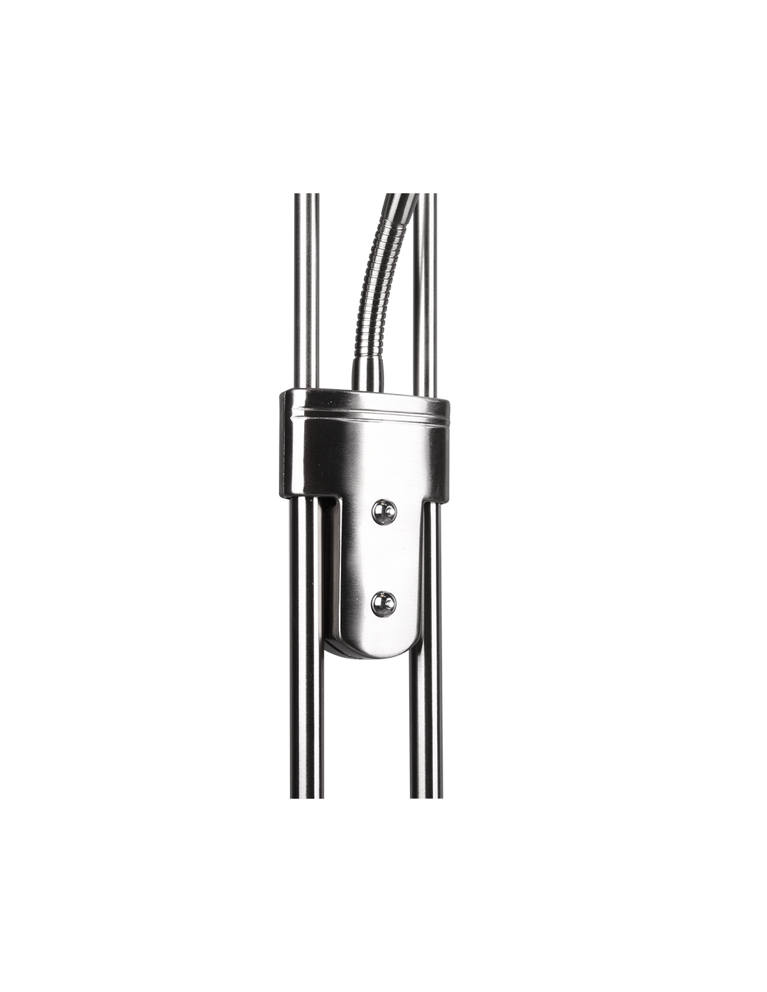 Lampadaire LED variateur avec spot de lecture Orson Nichel Trio Lighting