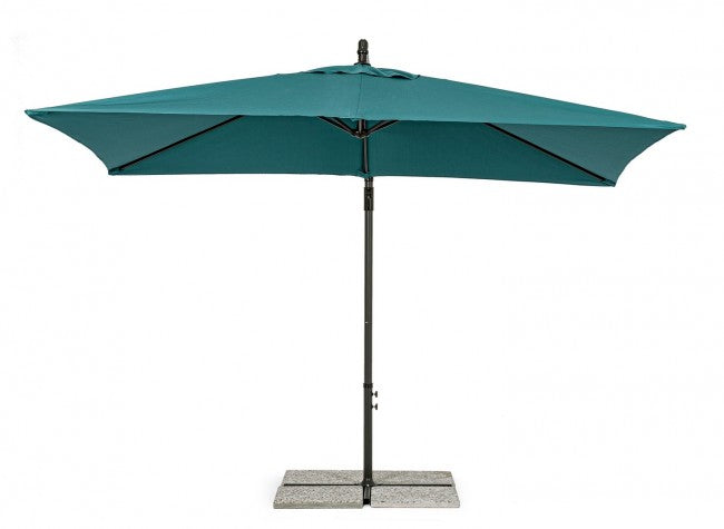 Parapluie à bras Texas 2x3 cm anthracite-paon