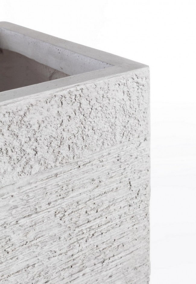 Lot de 3 grands vases Graffiti QU blancs