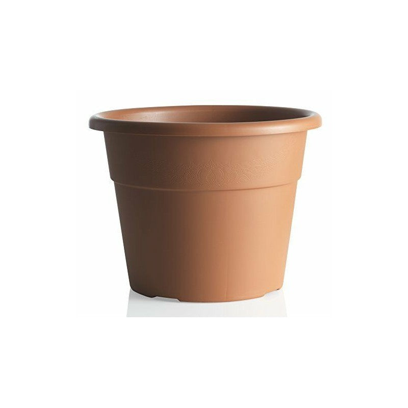 Vase en plastique Campana Bama 30125 Hedera Terre cuite Cm. 25 Plantes Fleurs