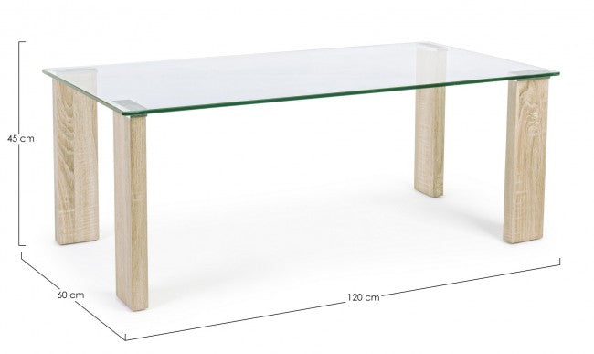Nouveau Table basse Arley Nature 120X60