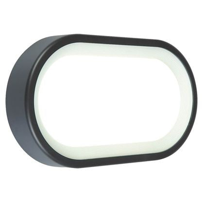 Plaf.Ovale 18W Led 4000K ligne orion graphite