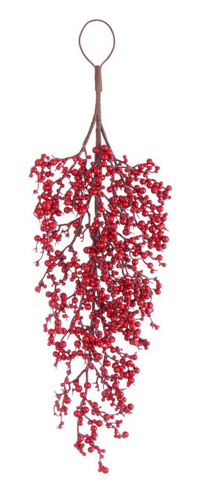 6x Décor. Baies Delia Goutte Rouge