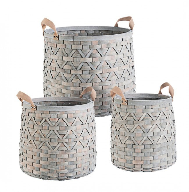 Set3 Panier 2M Lisette À Gris