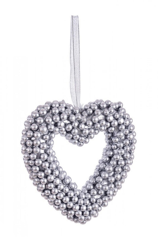 12x pendentif coeur en argent Everly
