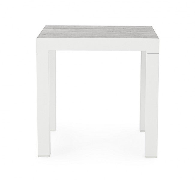 Table basse Kledi 50X50 blanc Jx11