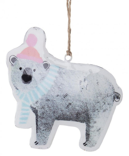 12x Pendentif Ours Rosé C