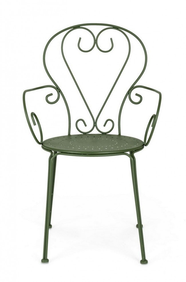 4x Chaise C-Br Etienne Forest