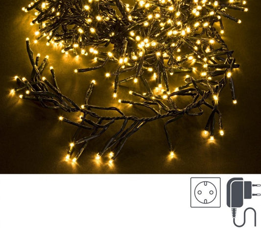 6x Cluster768L Classique 3Mm Fil Vert IP44