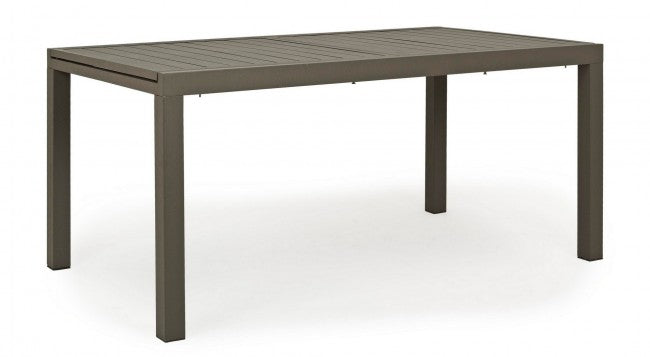 Table d'extérieur extensible en aluminium Caffè HILDE YK14 160-240x90x h75 cm
