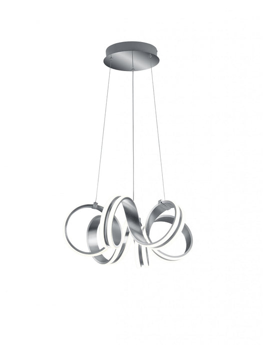 Suspension Moderne Carrera Nastro Led Trio Éclairage En Aluminium