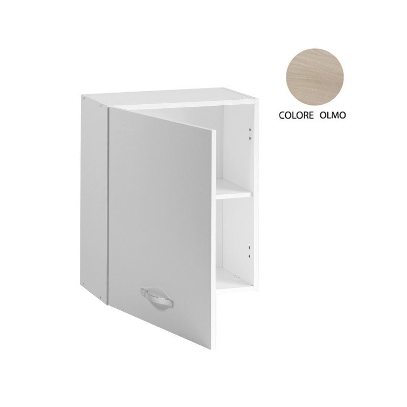 Élément mural de cuisine en orme 60x32xH 72 cm avec 1 porte
