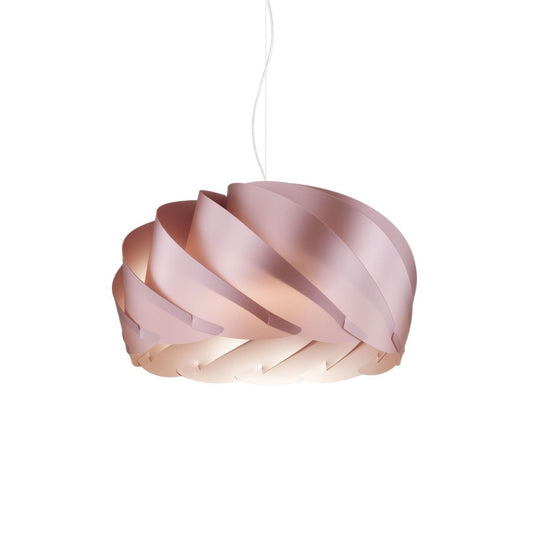 Suspension en métal rose en métal chromé Cm. 26x15h
