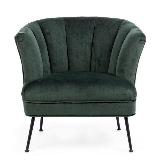 Fauteuil de style design vert