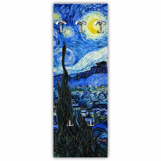 Porte-manteau mural Nuit Étoilée 46x125 cm