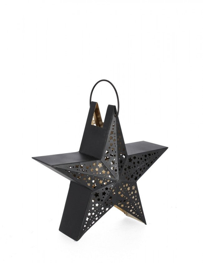 2x Lanterne Astrelle Noir S