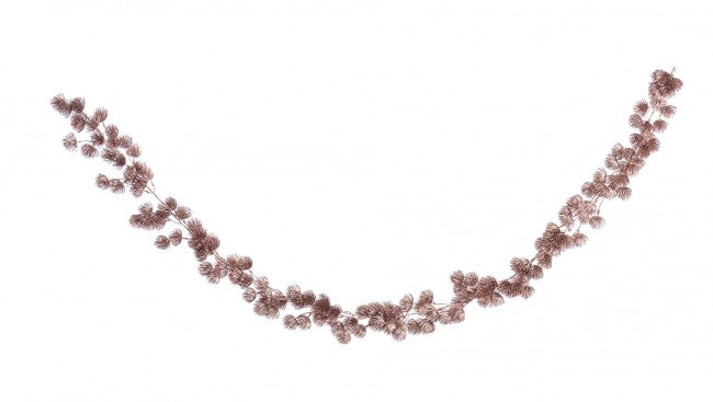 3x Boa Angélique Or Rose H200