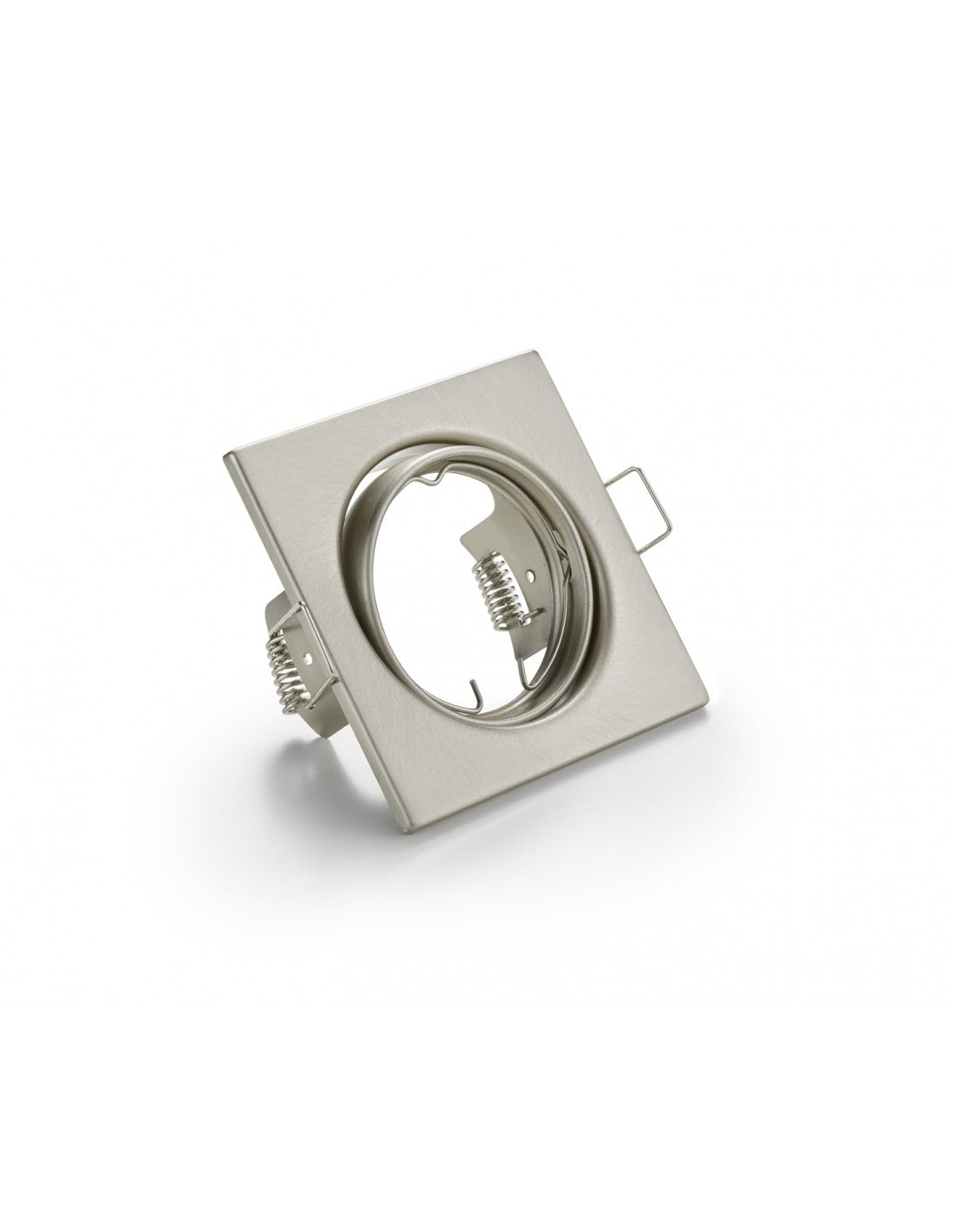 Spot encastrable carré Jura 1xGU10 Nickel 8x8 cm Trio Lighting