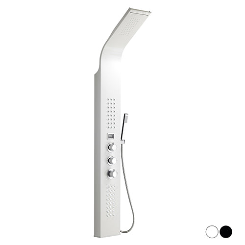 Système mural multifonction modèle Nilo blanc