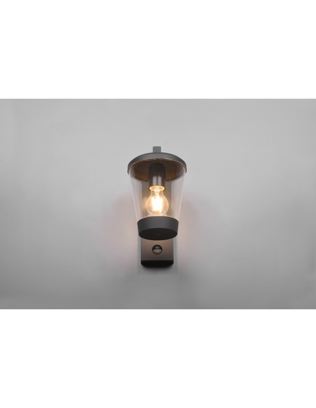 Cavado Lanterne Applique Anthracite Aluminium IP44 Avec Trio Capteur D'éclairage