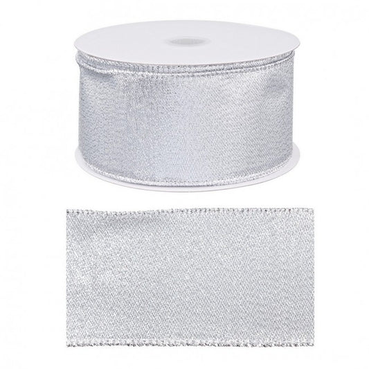 6x Ruban Argent Noël 20M