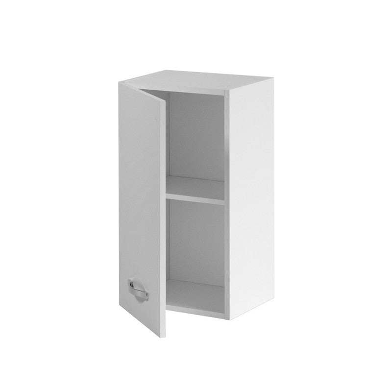 Elément mural pour cuisine modulable, coloris Blanc, 40x32xH 72 cm, 1 porte