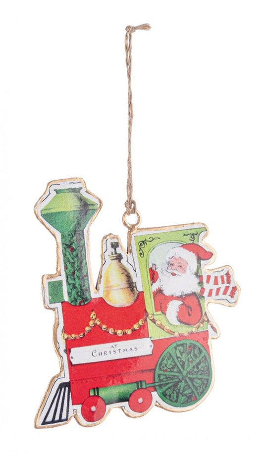 12x pendentif train touristique