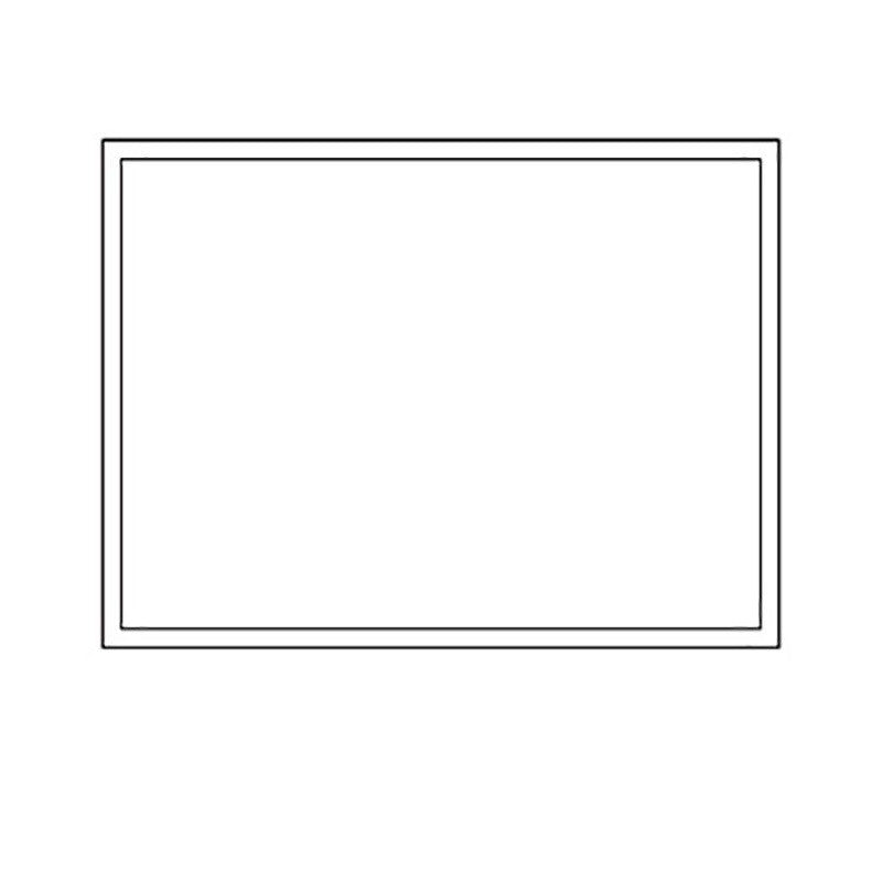 Miroir rétroéclairé LED ligne SIRIO 60x80 cm