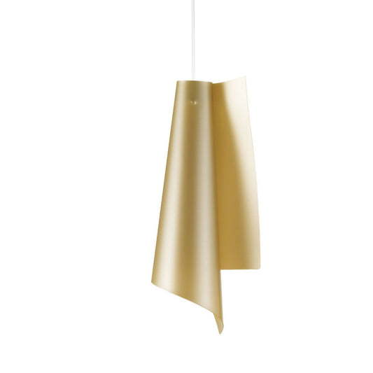 Suspension New Gold en métal chromé cm. 27x68h