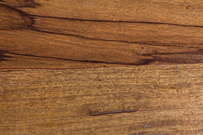 Table basse grise style design bois recyclé Ø70 - 32 cm