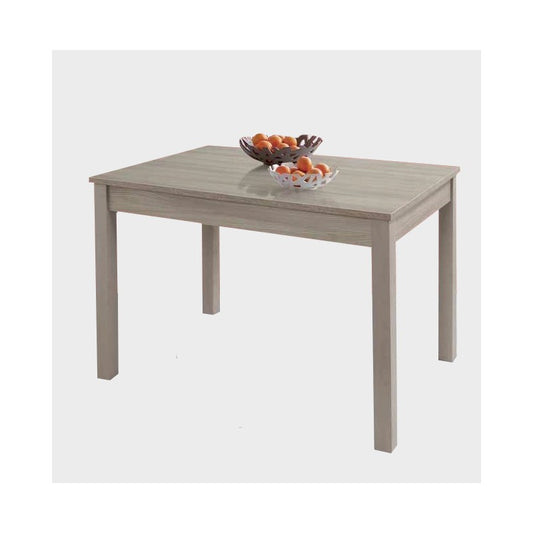 Table à manger extensible Olmo en bois mélaminé 80x120-160 cm