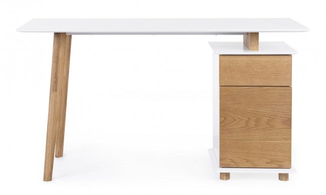 Bureau MONTREAL avec commode 140X60X76h cm