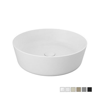 Vasque à poser ronde Feeling gris mat