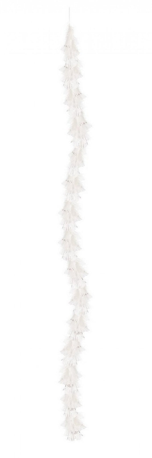 6x Cordes Softy Plumes Blanc 150cm