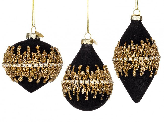 12x Pendentif Vt Luxe Noir Ass3