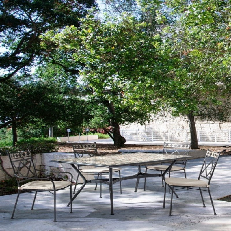 Chaise d'extérieur en métal Berkley