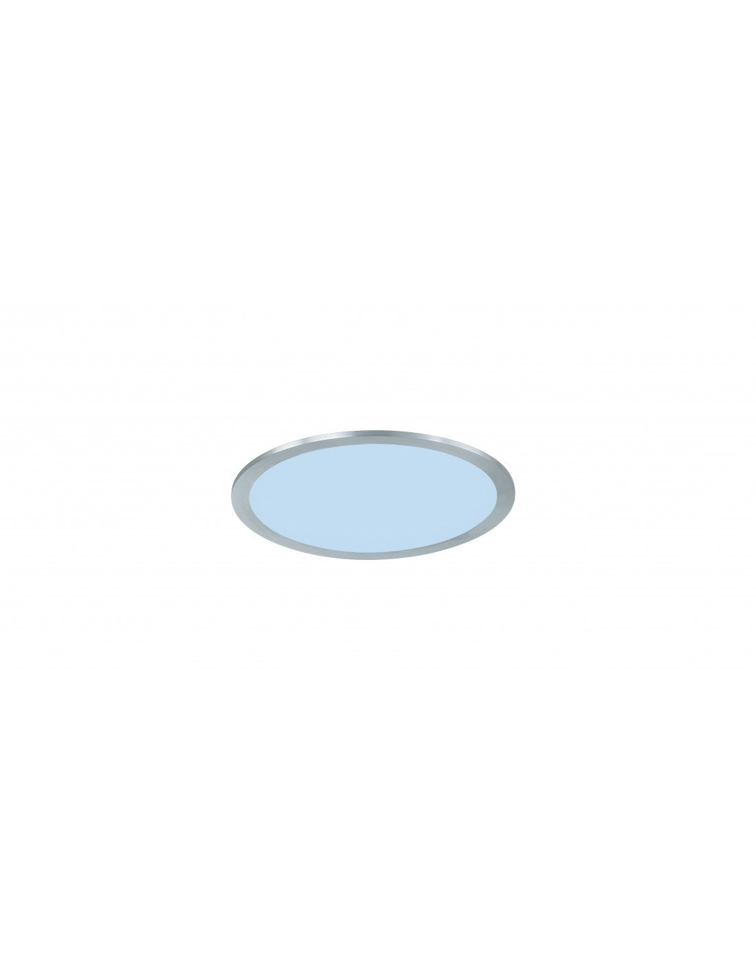 Plafonnier Rond Griffin LED Dimmable Rgbw Nickel Ø30 cm Trio Lighting