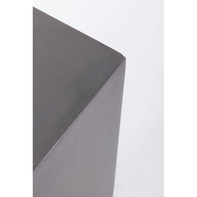 Lot de 3 colonnes de salon de jardin carrées anthracite mélangé