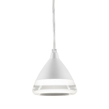 Suspension LED 20W 3000K ligne graal blanche