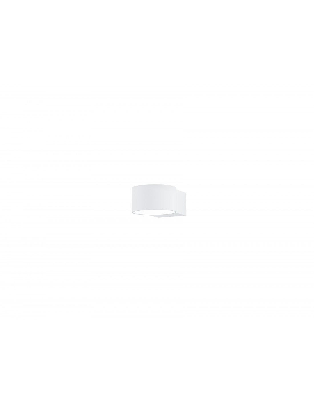 Lacapo Applique LED Blanche Double Émission Haut et Bas Trio Éclairage