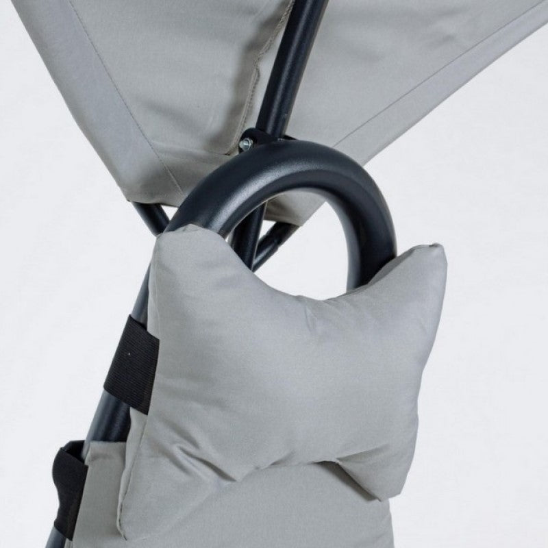 Chaise longue d'extérieur à bascule Baffin anthracite