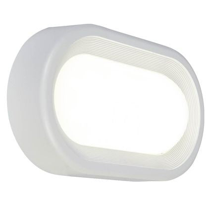 Plaf.Ovale 18W LED 4000K ligne orion blanche