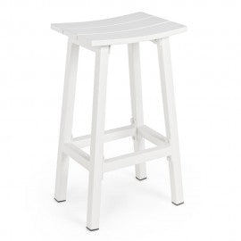 Tabouret de bar Skipper Blanc h71cm