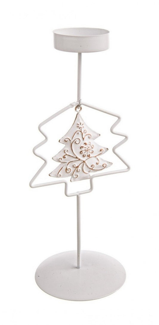 6x bougeoir baroque en pin