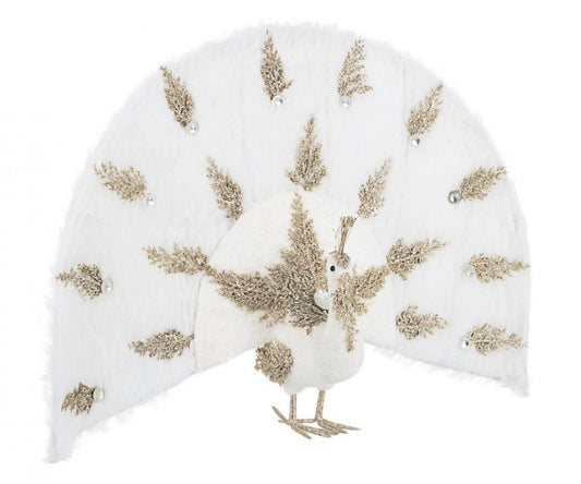 Façade Paon Conte de Fées Blanc H53