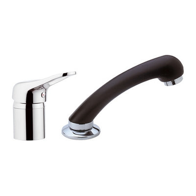 Mitigeur avec douche extractible pour coiffeurs