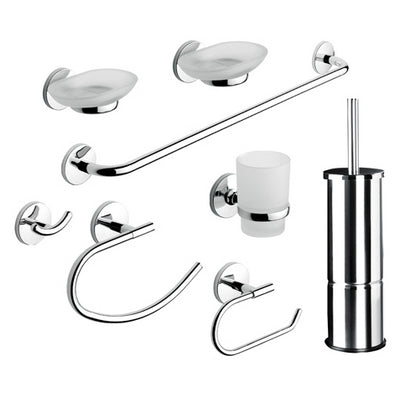 Ensemble d'accessoires de salle de bain 8 pièces