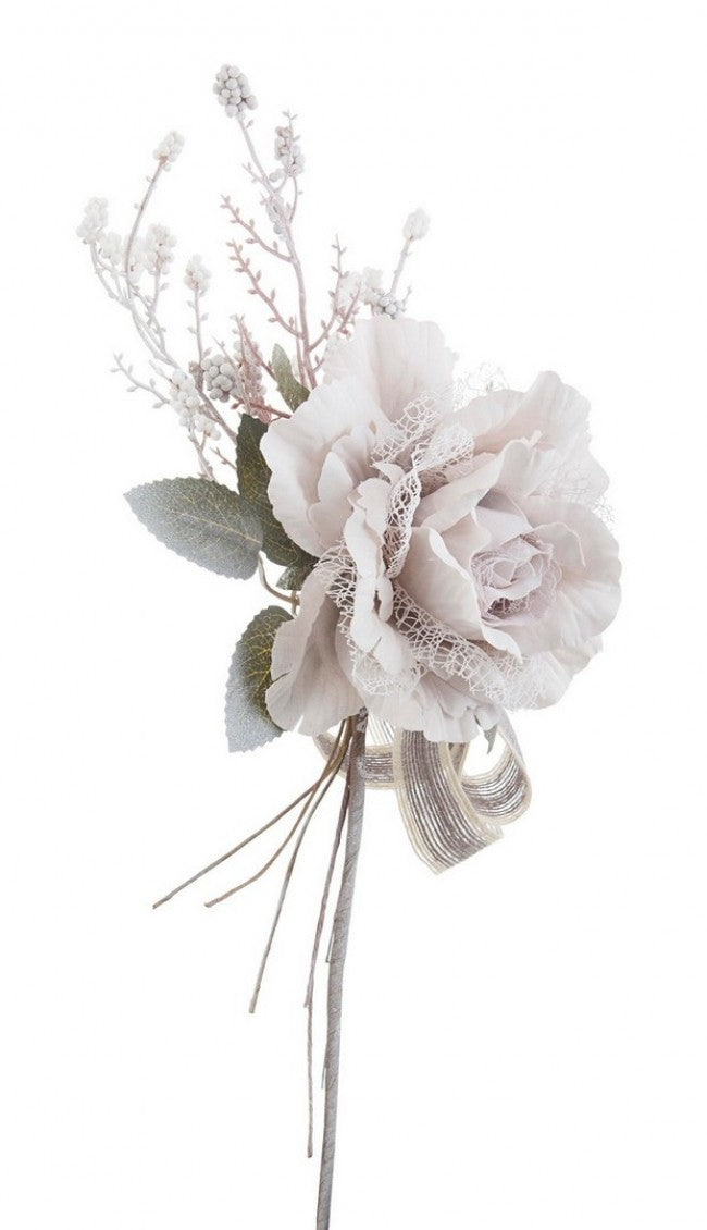 12x Pique Rose Ahura Blanc C